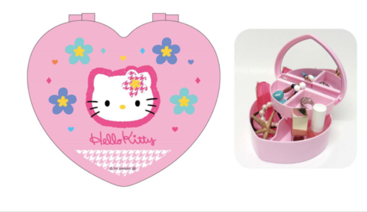 楽天市場】【送料無料】【サンリオキャラクターズ】ハート型小物入れ