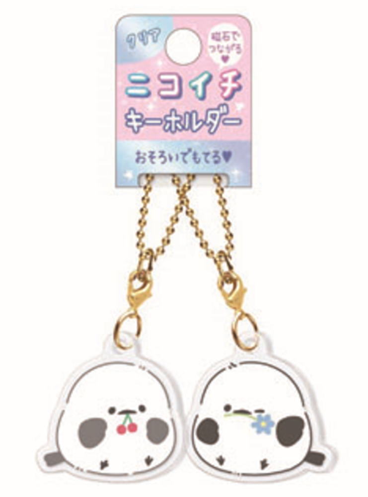 楽天市場】オリジナル クリアニコいちキーホルダーシマエナガ 鳥