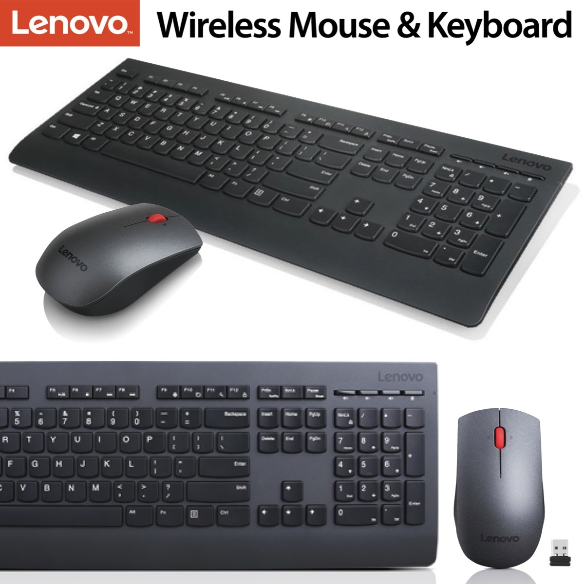 楽天市場】Lenovo 4X30H56817 プロフェッショナル ワイヤレス