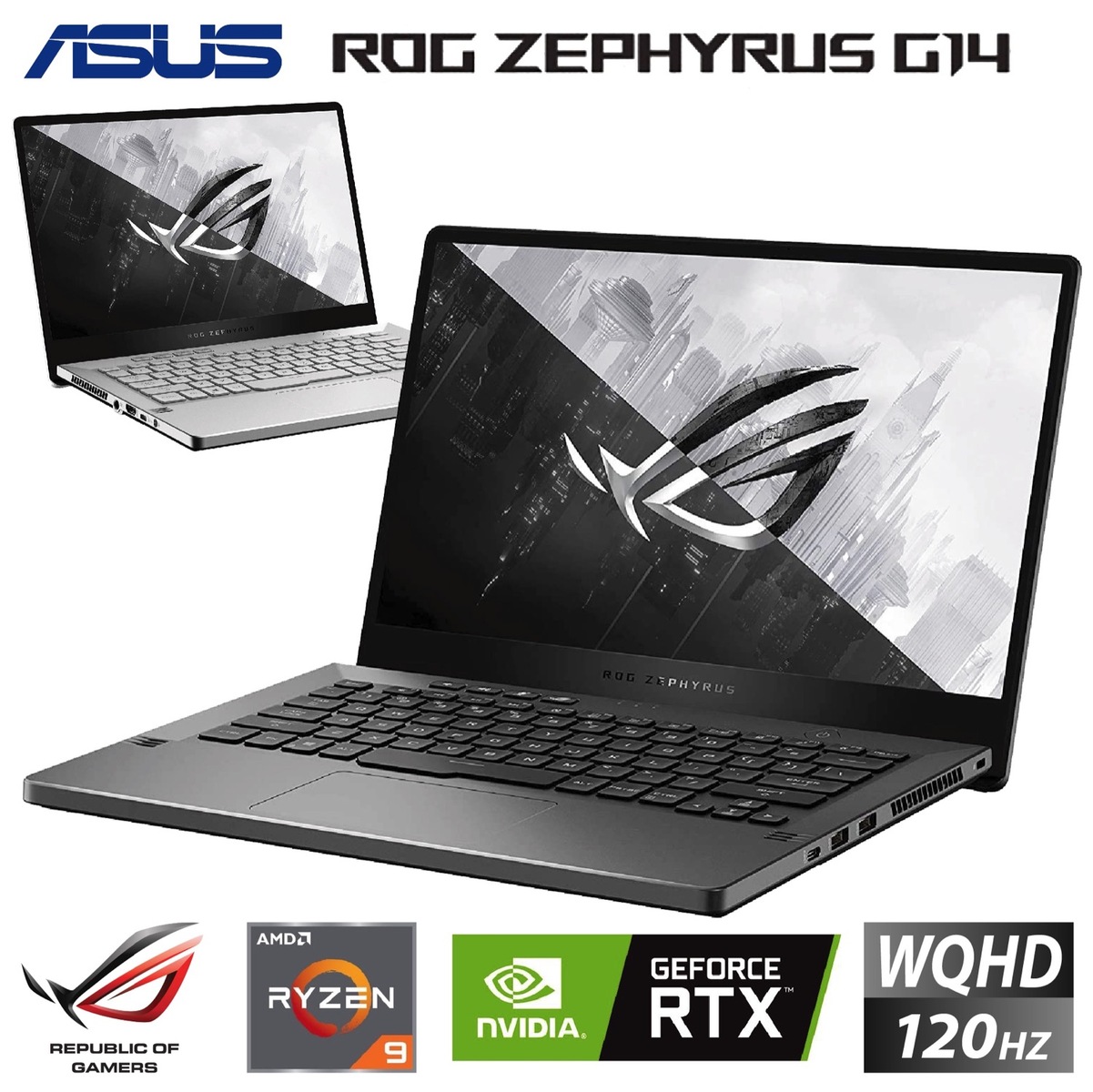 楽天市場】ASUS ROG Zephyrus G14 G14 GA401QM ゲーミング ノート