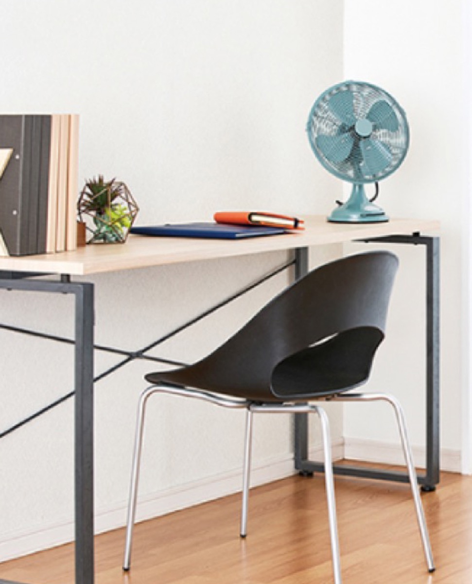 楽天市場】ドウシシャ FDU-251 SI シルバー 卓上 扇風機 メタル