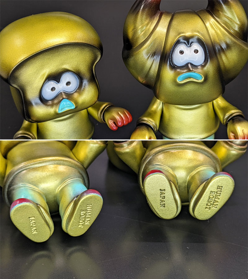 楽天市場】HUMAN ROBOT×arktz/ PAN DEAD（古代ゴールドver.）/ショック