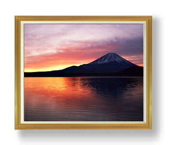 楽天市場】渡部ひでき 「 富士山 」( 赤富士 ) 油絵 ・ 油彩画 F10