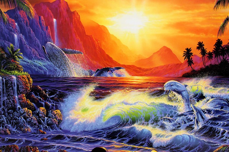 Disney ラッセン コラボ作品 ソーサラー・オブ・ザ・シーズ ディズニー