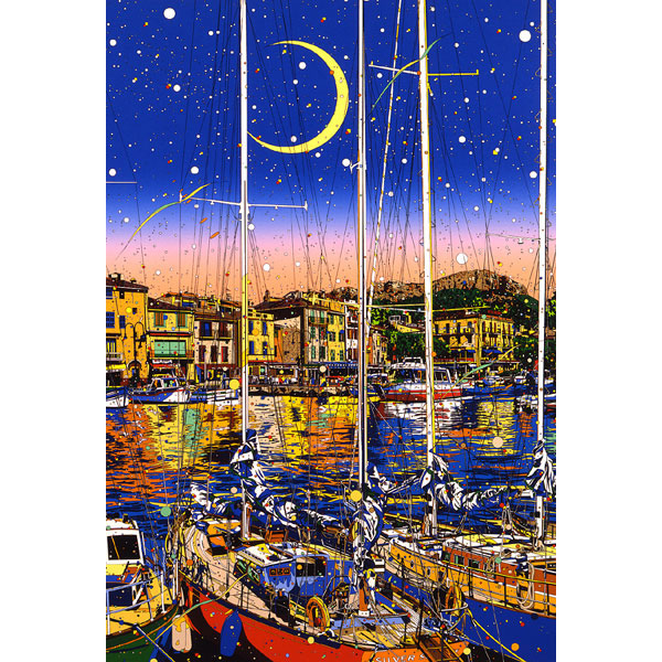 楽天市場】「 ロマンシング・ハーバー 」 鈴木英人-版画（額装版画