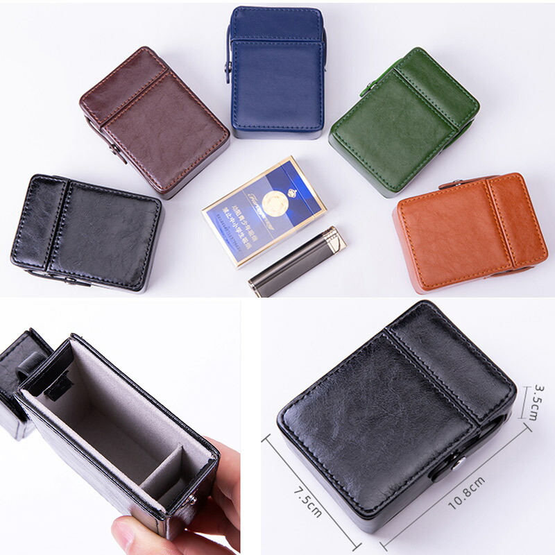 楽天市場】タバコケース メンズ シガレットケース レザー 煙草入れ