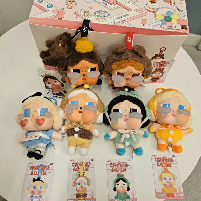 楽天市場】【◇正規品◇】Pop Mart Crybaby Crying Again Series Plush