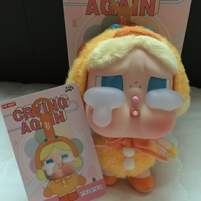 楽天市場】【◇正規品◇】Pop Mart Crybaby Crying Again Series Plush