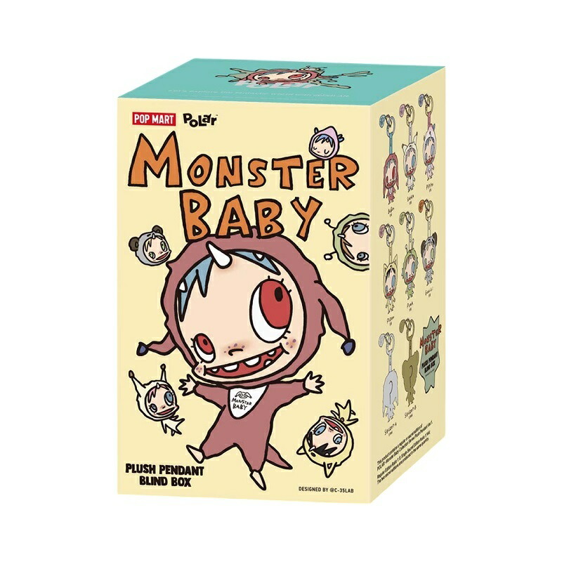 楽天市場】[正規品] POP MART（ポップマート） Polar-Monster Baby
