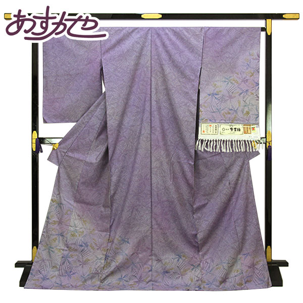 楽天市場】着物 石川県指定無形文化財 白山工房 牛首紬 訪問着 あすか