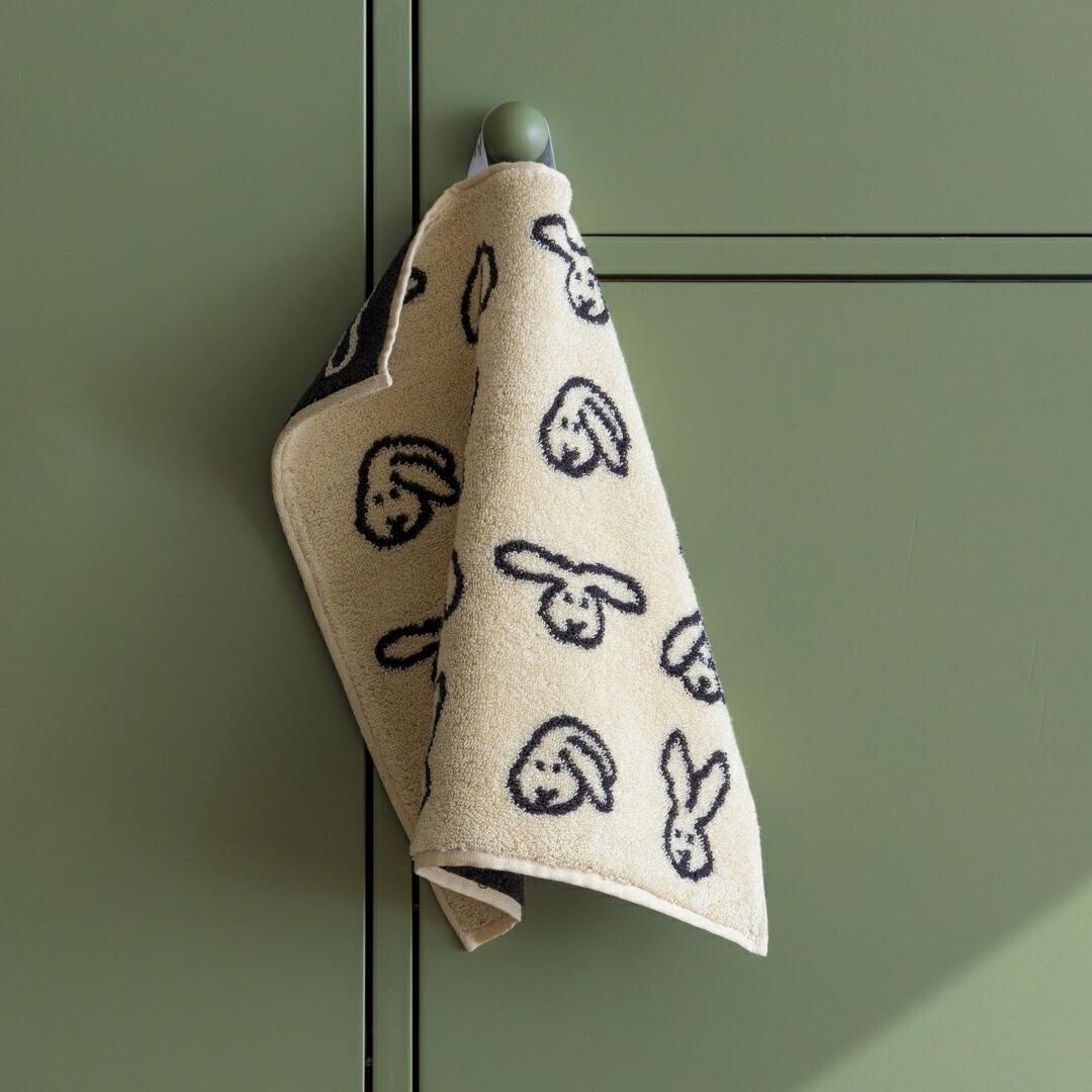 楽天市場】WARMGREYTAIL BUNNY BUNNY HAND TOWEL CREAM 韓国 ブランド