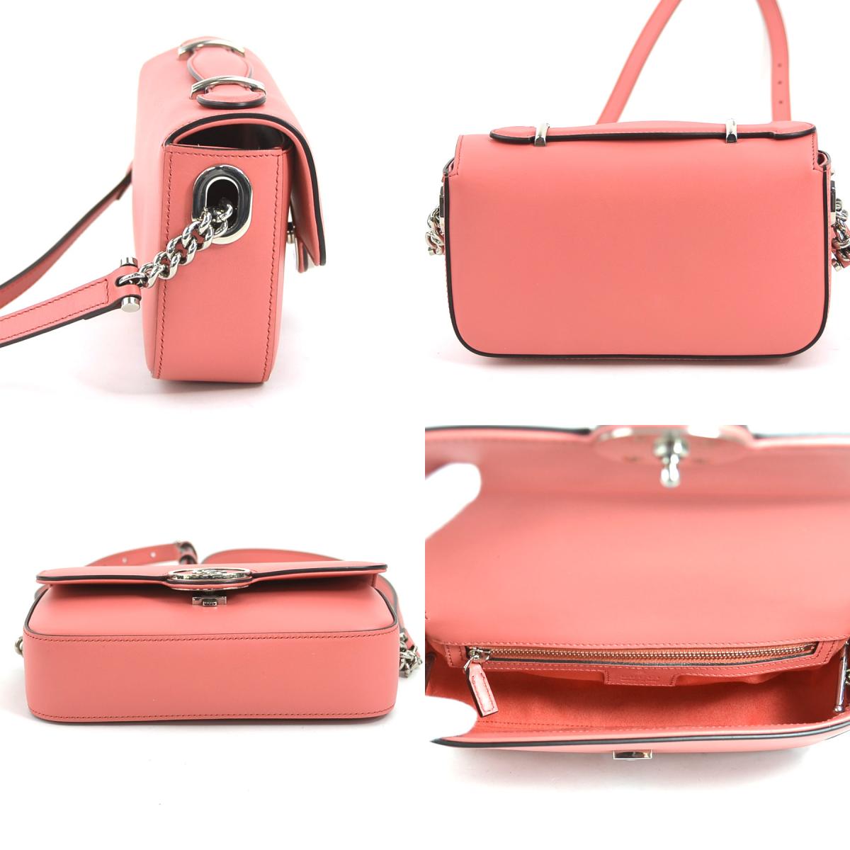 楽天市場】グッチ GUCCI 斜め掛けショルダーバッグ レザー ピンク