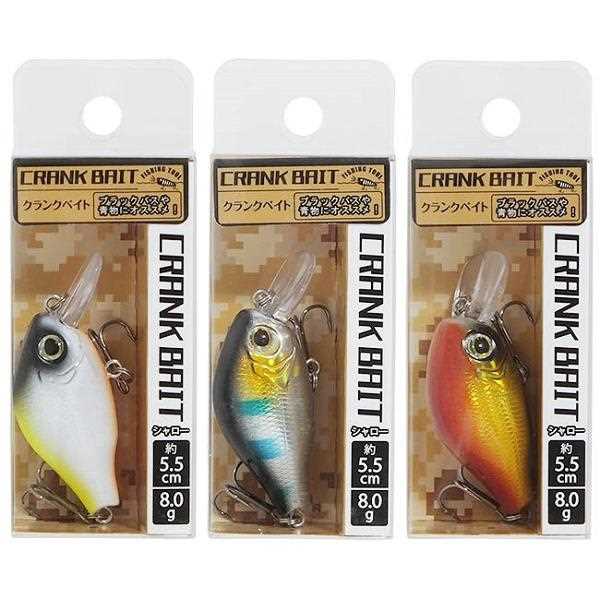 楽天市場】ルアー クランクベイト シャロー 5.5cm ［色柄指定不可