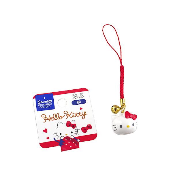 楽天市場】ストラップ ハローキティ マスコット鈴付 (100円ショップ