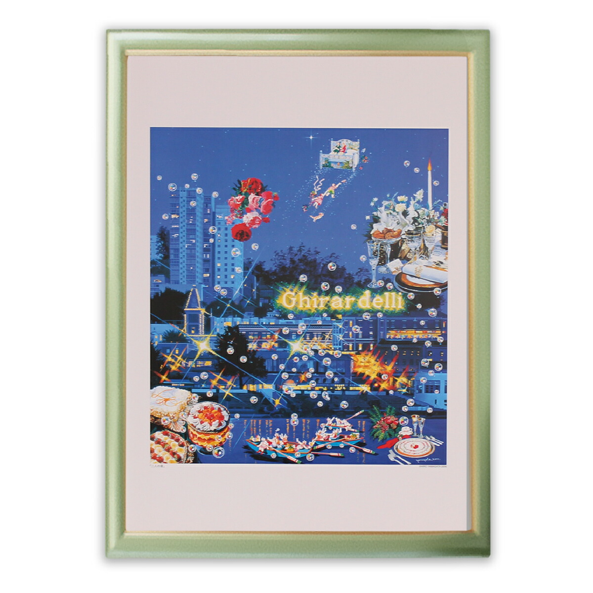 楽天市場】額入りポスター ヒロヤマガタ ＜CP HY38 ヒロヤマガタ 二人