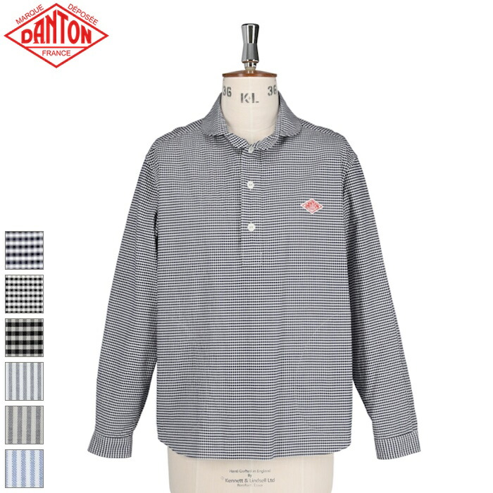 楽天市場】ダントン ギンガム チェック シャツ（袖の長さ長袖）の通販