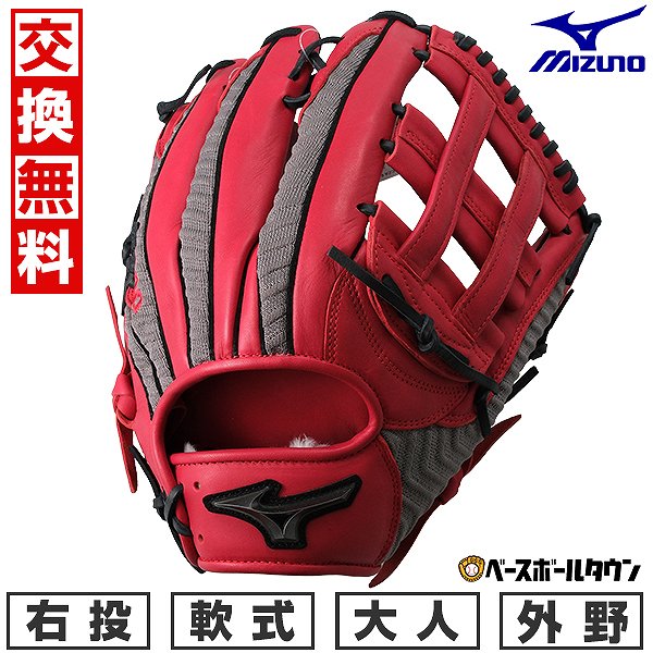楽天市場】【交換往復送料無料】 野球 グローブ 軟式 大人 右投げ