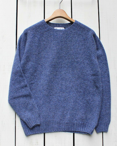 楽天市場】Harley of Scotland Crew Neck Sweater Clipper wool made