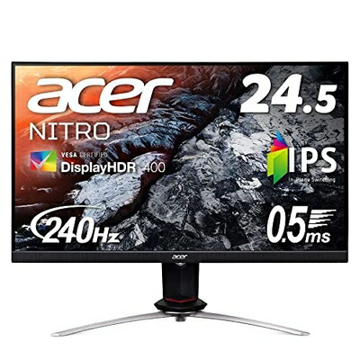 楽天市場】acer ゲーミングディスプレイ nitro xv253qxbmiiprzx 24.5型