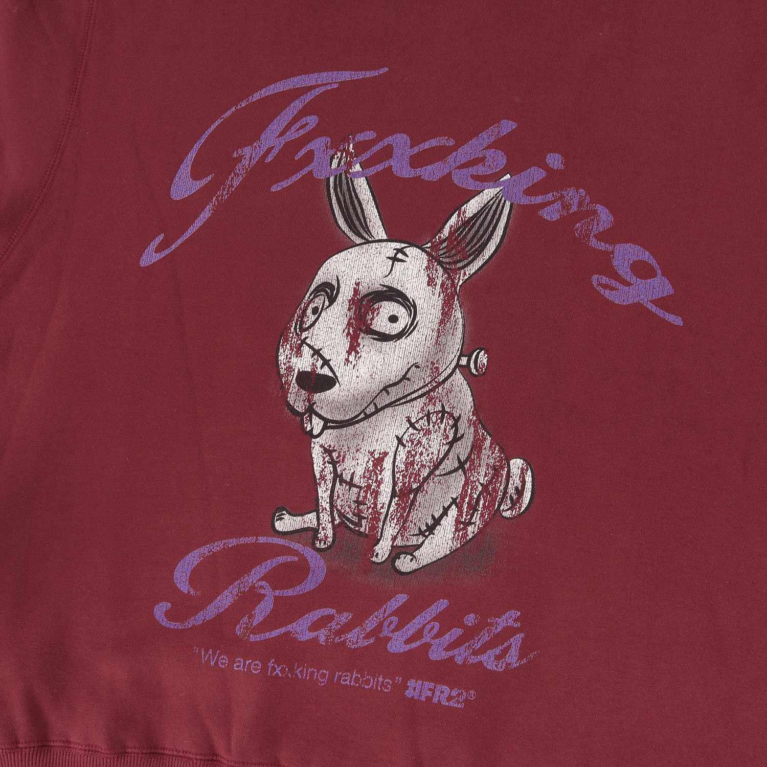 楽天市場】FR2 スウェット サイズ:M ラビット グラフィック クルー