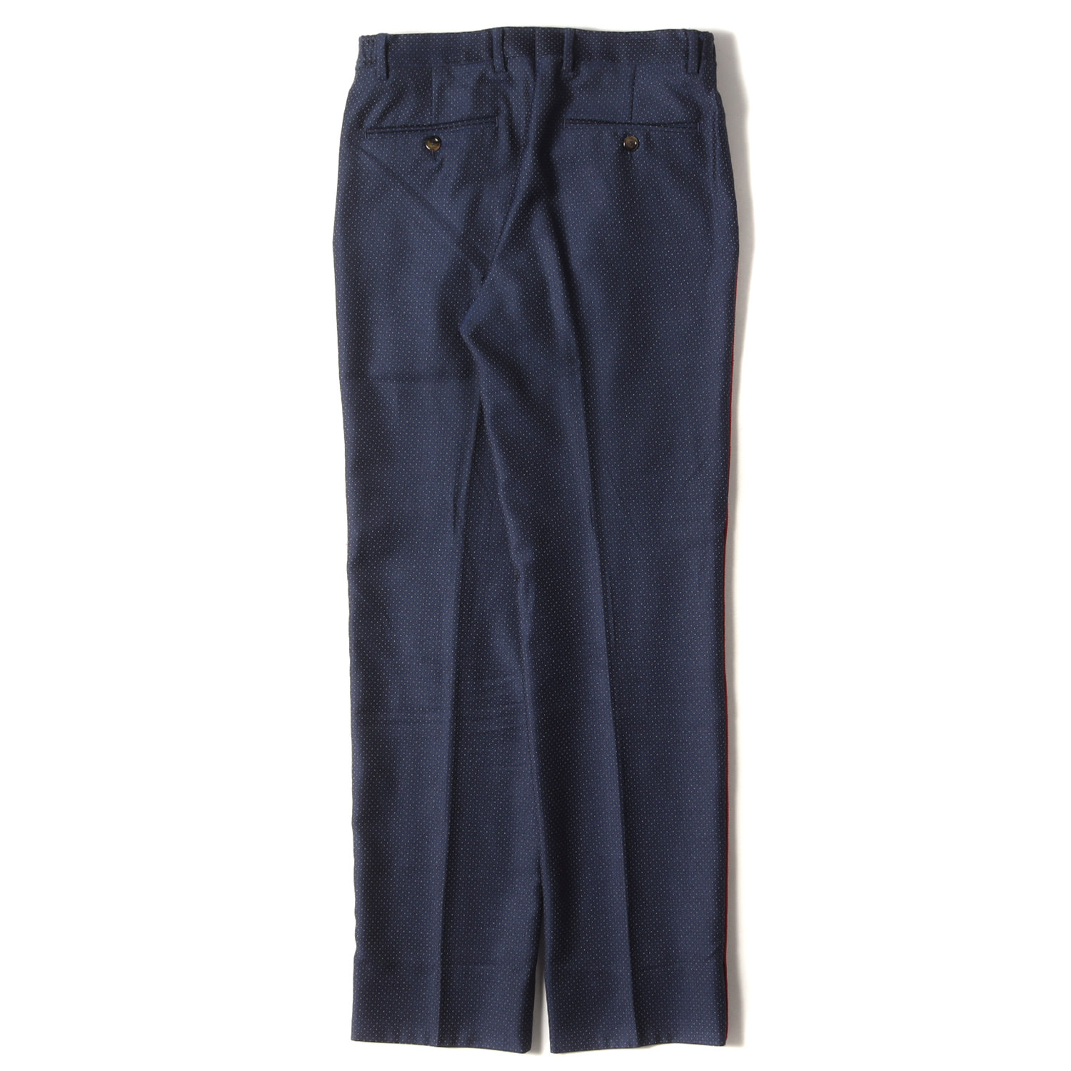 楽天市場】GUCCI グッチ パンツ サイズ:7-44R 19AW パイピング ポルカ