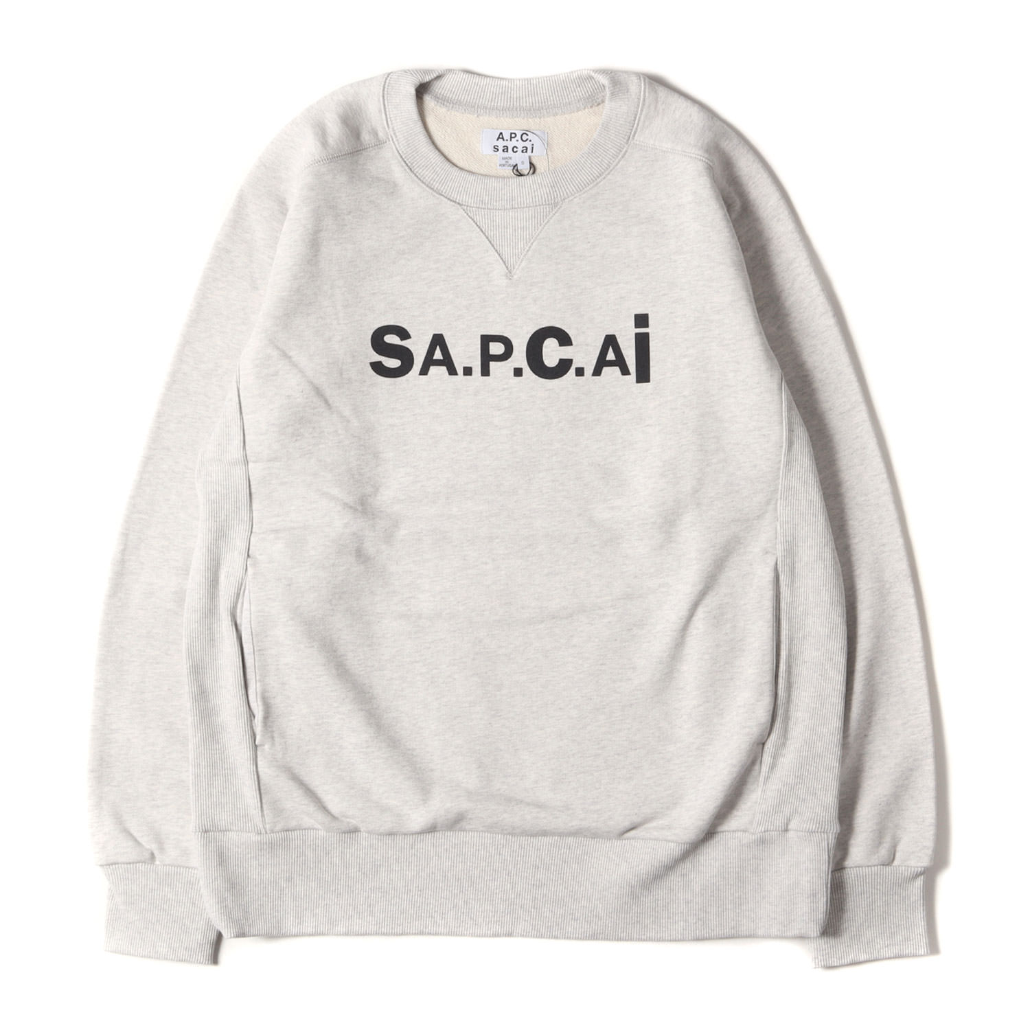 楽天市場】Sacai サカイ スウェット サイズ:S A.P.C. コラボ ロゴ