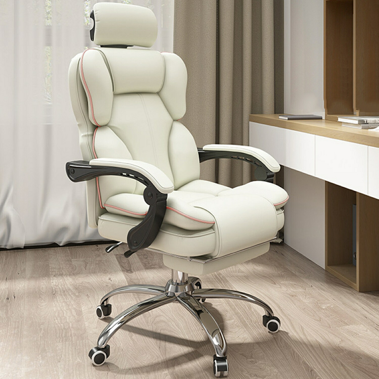 楽天市場】【1000円OFFクーポン配布中】オフィスチェア 肉厚座面 社長