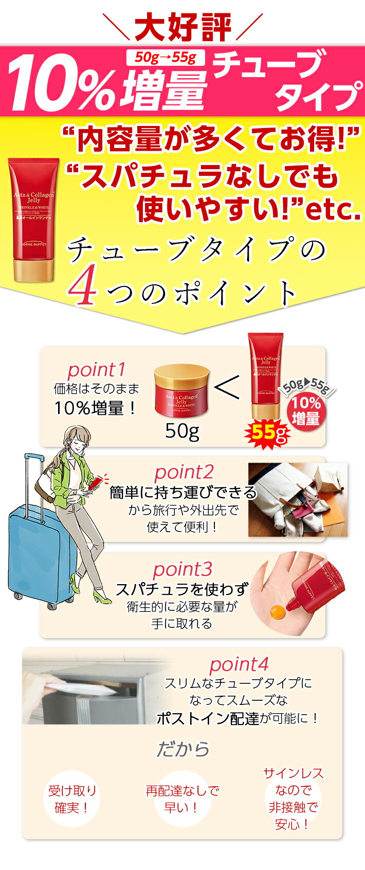 楽天市場】【送料無料】【定形外郵便】 (AW×2) コスメビュッフェ 薬用