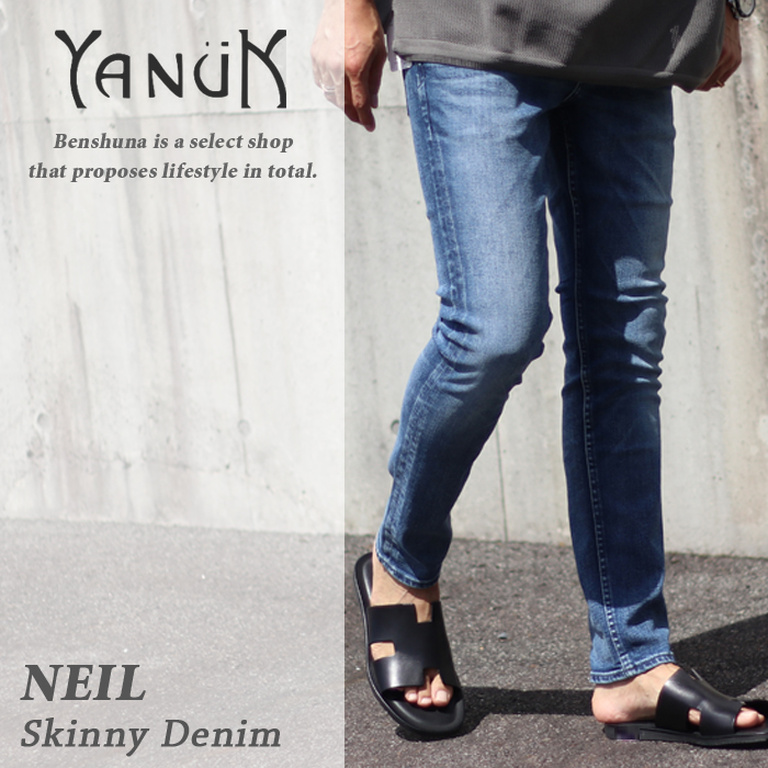 楽天市場】YANUK ヤヌーク テーパードデニム 57211003 (OBL) タイト