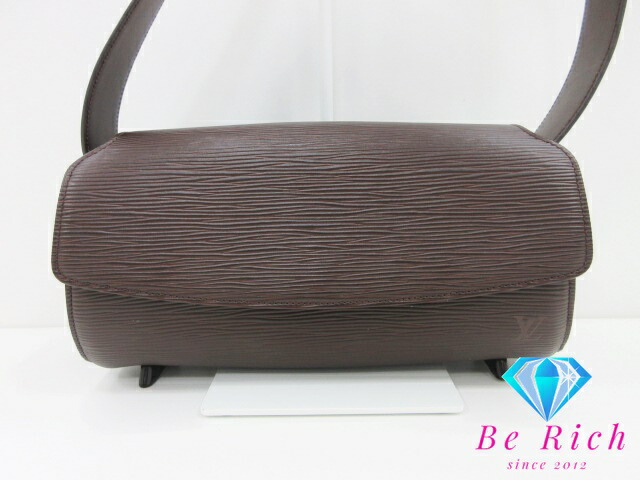 楽天市場】ルイ ヴィトン LOUIS VUITTON エピ ノクターン PM M5218D 茶