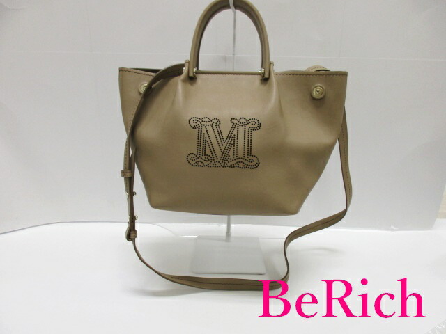 楽天市場】マックス マーラ Max Mara 2way ハンドバッグ ショルダー