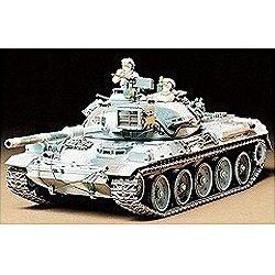 タミヤ 1/35 ミリタリーミニチュア No.168 陸上自衛隊 74式戦車 (冬期