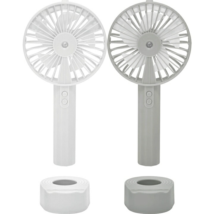 楽天市場】ハンディファン クール ミスト ウィンジー スタンド付 USB