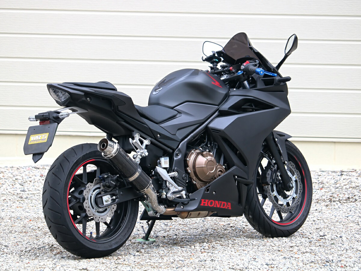 楽天市場】CBR400R（2BL-NC56） ラウンドタイプスリップオンマフラー