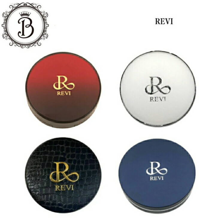 楽天市場】【選べる】ルヴィ 陶肌 ファンデーション 黒レザー ジュエル