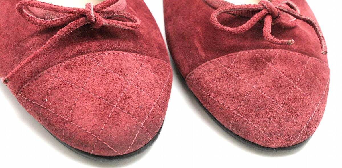 楽天市場】【靴】CHANEL シャネル バレエシューズ フラットパンプス