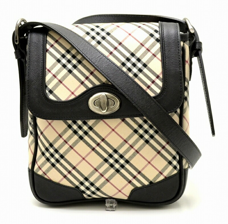 楽天市場】【バッグ】BURBERRY バーバリー チェック柄 ショルダー