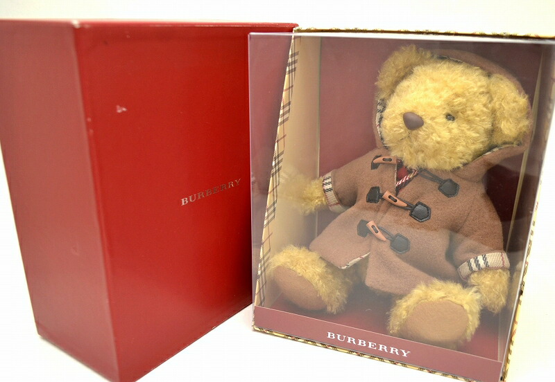 楽天市場】【未使用品】BURBERRY バーバリー テディベア クマ