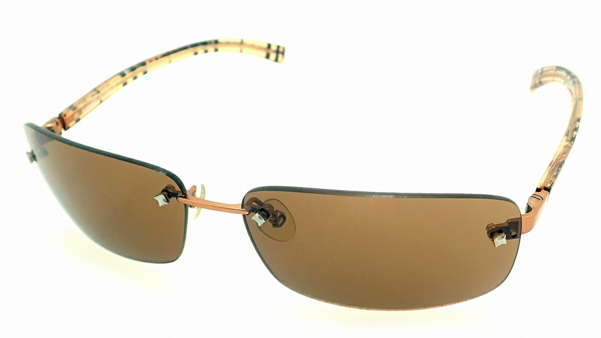 楽天市場】BURBERRY バーバリー サングラス クリア チェック スモーク