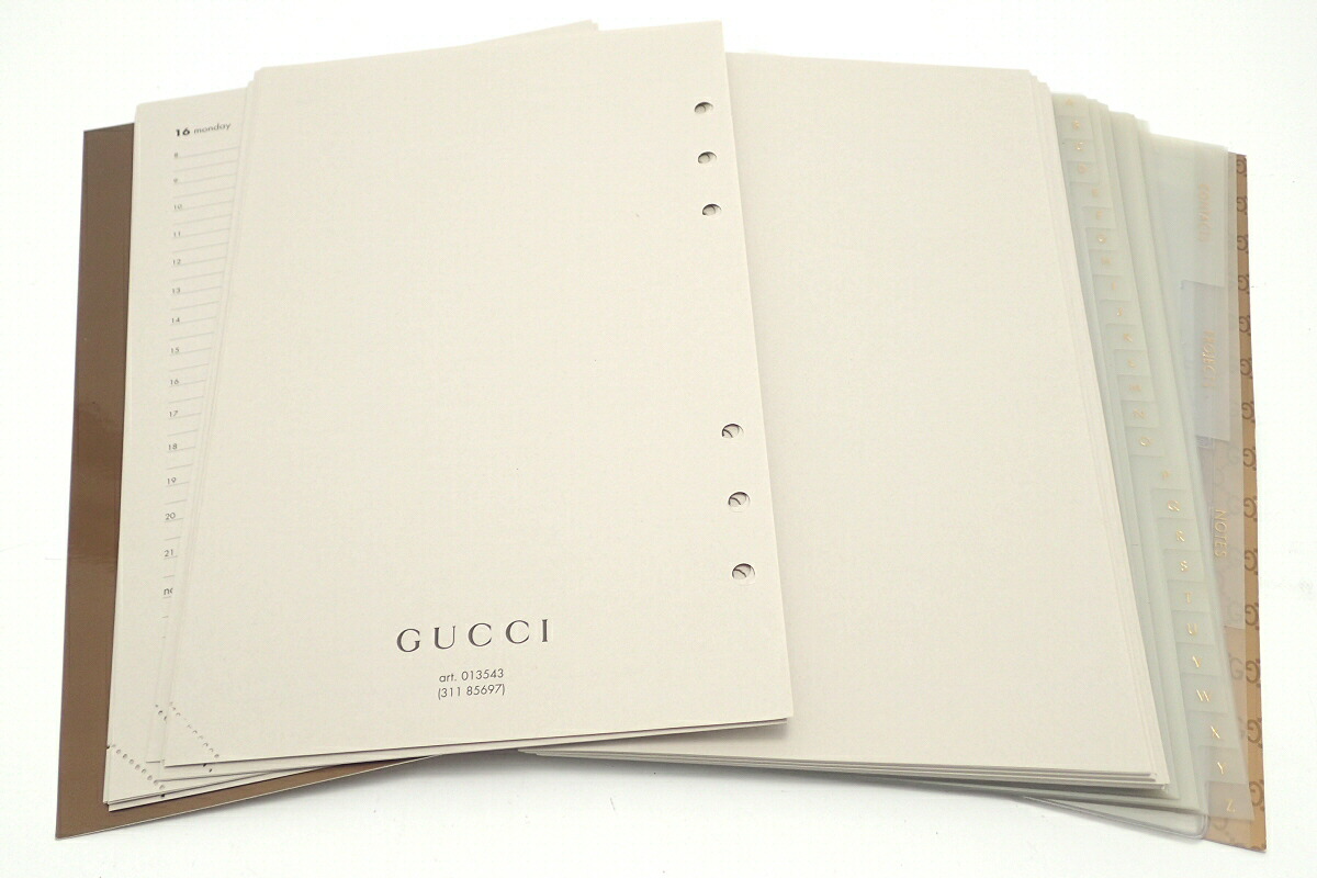 楽天市場】GUCCI グッチ グッチシマ 手帳カバー 6穴式 ラウンド
