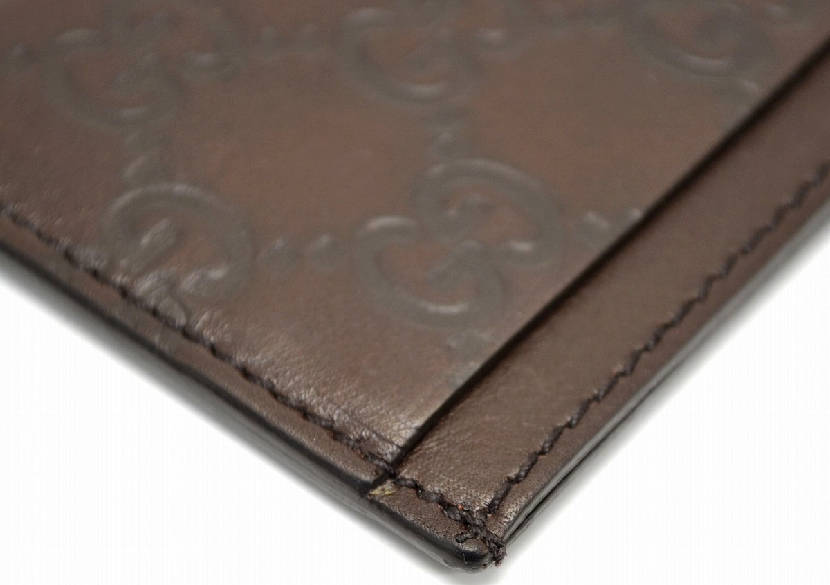 楽天市場】GUCCI グッチ グッチシマ GG柄 レザー カードケース パス