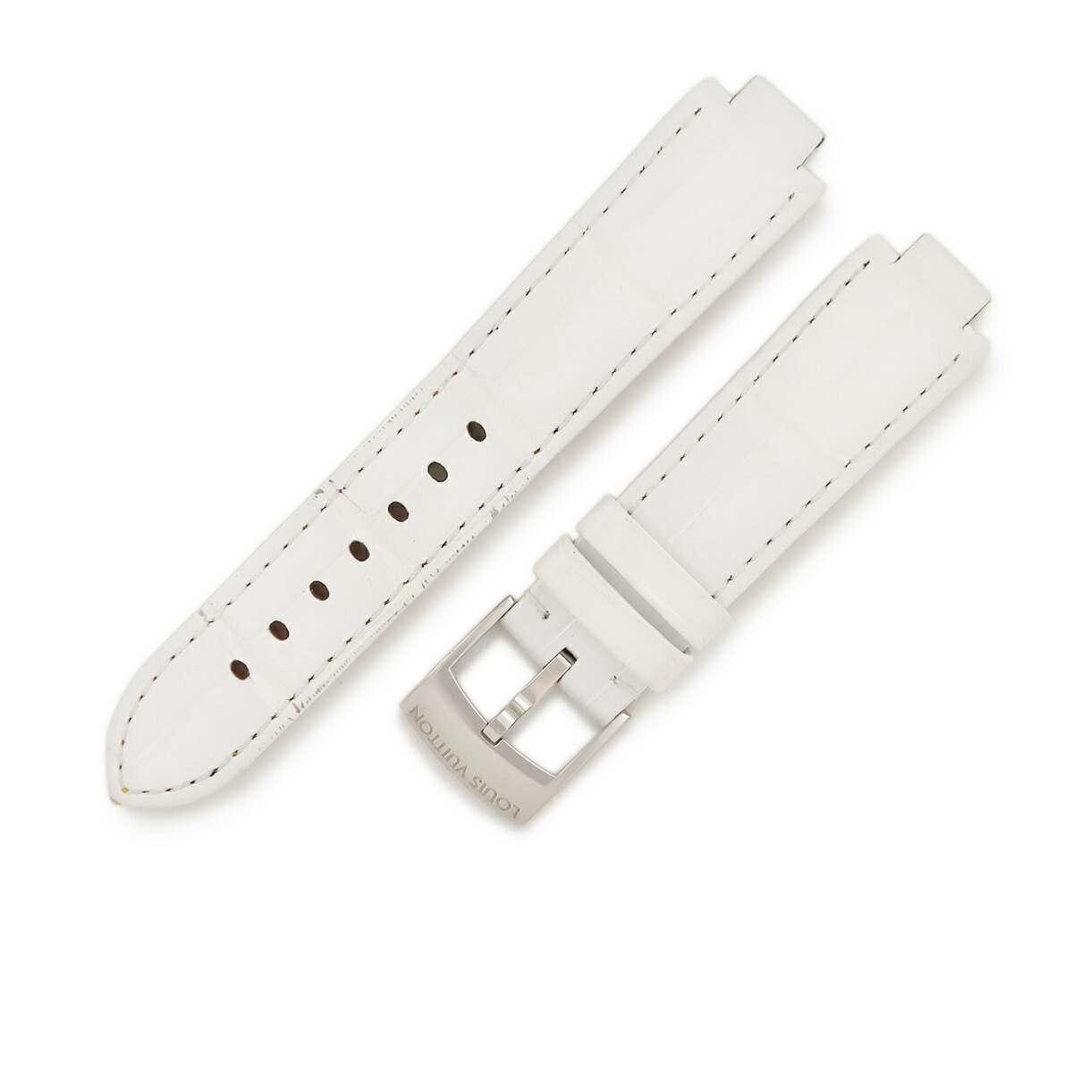楽天市場】ホワイト 白（素材（時計ベルト）クロコダイル）（腕時計用