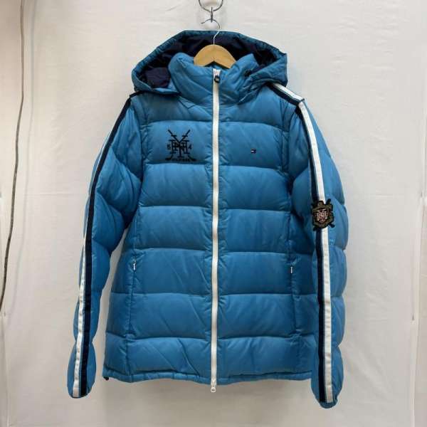 楽天市場】トミーヒルフィガー ダウンジャケット（カラーブルー