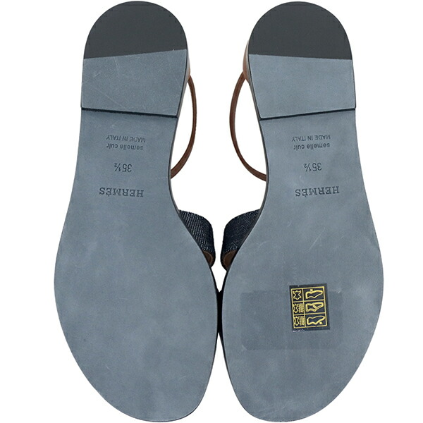 楽天市場】エルメス サンダル サントリーニ 35.5サイズ 約22.5cm