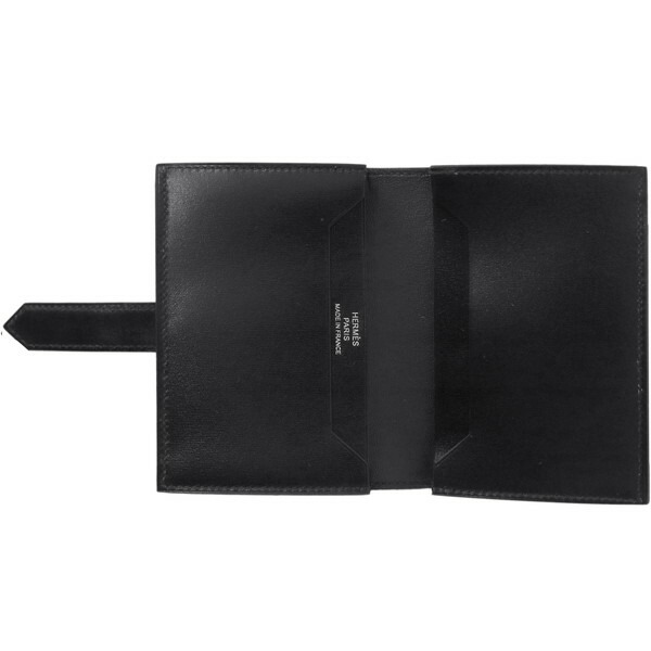 楽天市場】【未使用品】 エルメス カードケース ベアン ボックスカーフ