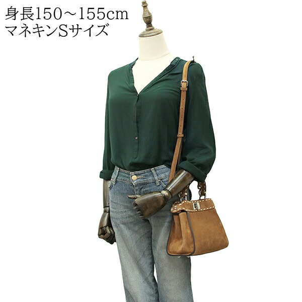 楽天市場】フェンディ ピーカブー ミニ セレリア スエード レザー