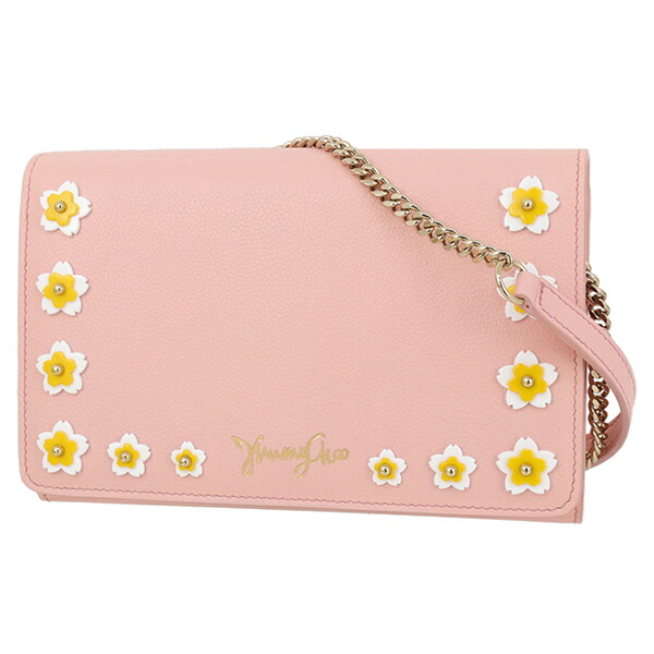 楽天市場】ジミーチュウ チェーンウォレット ジュリエ フラワー