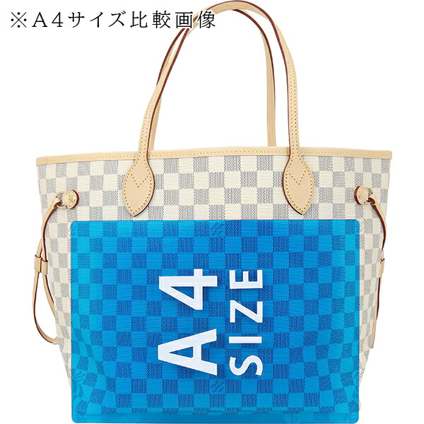 楽天市場】【新品】 ルイヴィトン ネヴァーフル MM ダミエ アズール