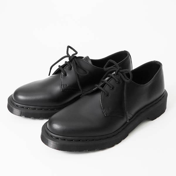 ドクターマーチン CORE 1461 MONO 3 EYELET SHOE BLACK 14345001