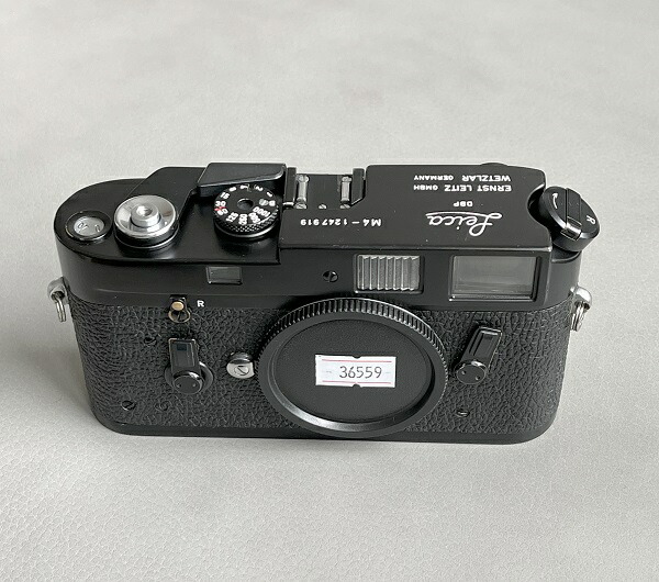 楽天市場】【美品】Leica/ライカ M4ブラックペイント 124万号 ＃36559